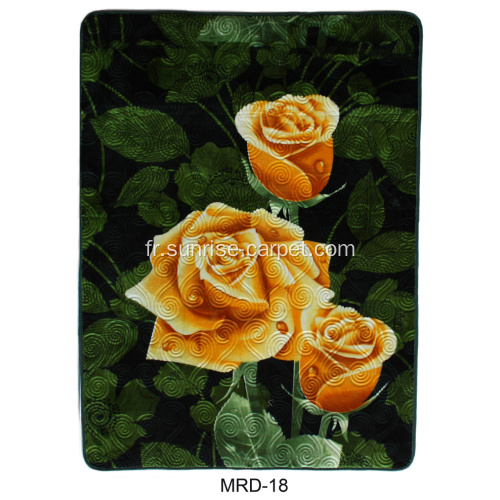 Polyester gaufrage tapis Design